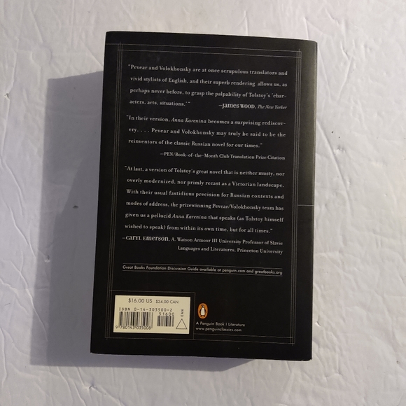 Anne Karenina By Leo Tolstoy  Penguin Classics Deluxe Edition - Picture 2 of 6